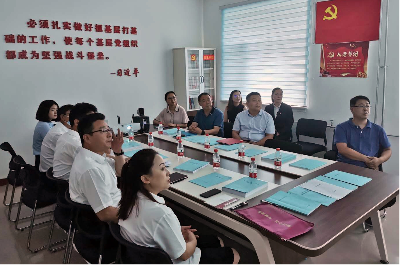 山西省國(guó)資委第一調(diào)研組在山西建投機(jī)械化集團(tuán)開(kāi)展基層黨建工作調(diào)研