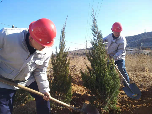 植樹(shù)播綠正當(dāng)時(shí)，“山西建工團(tuán)團(tuán)”在行動(dòng)！