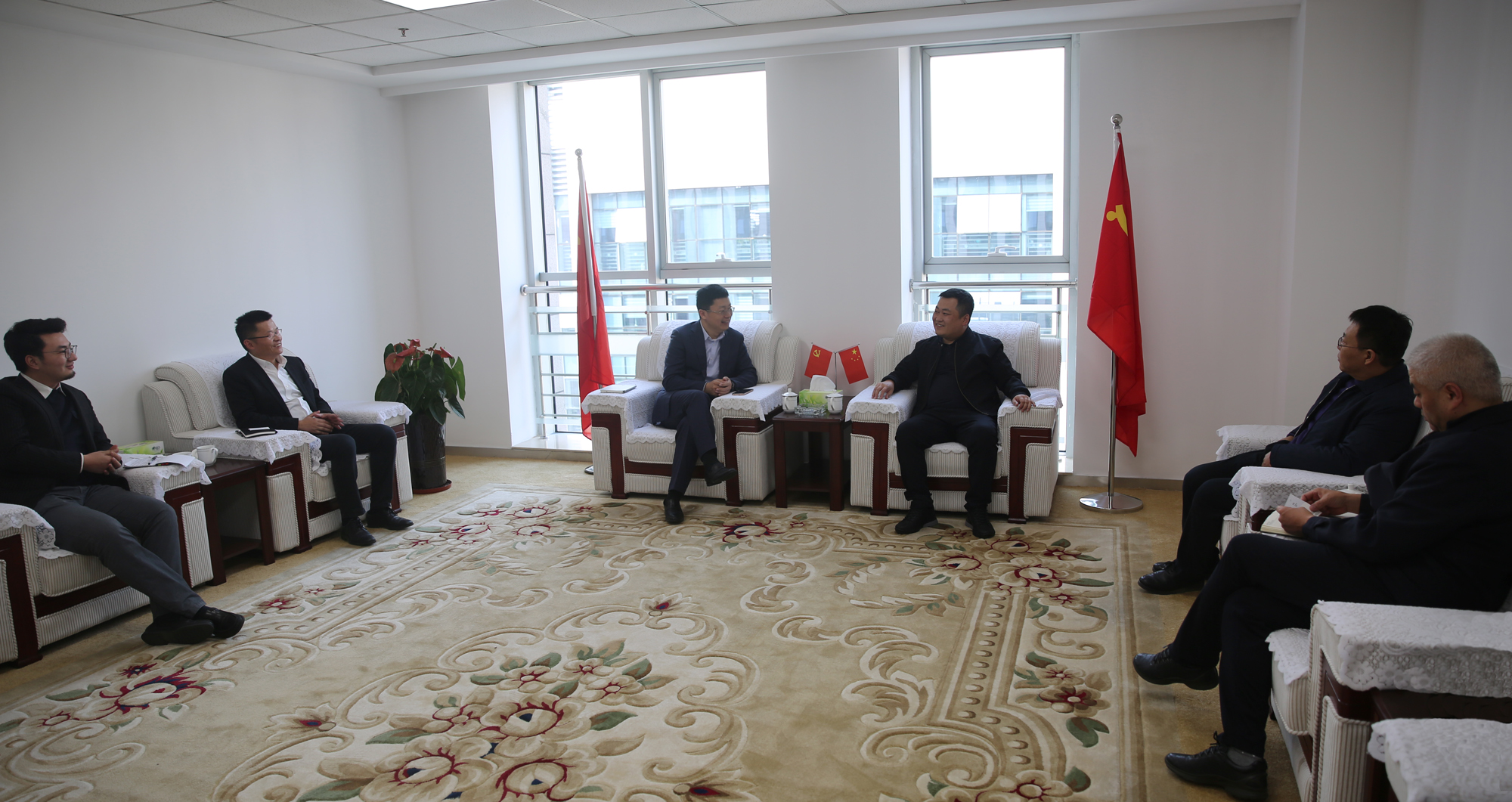 華為技術(shù)有限公司到訪山西建投