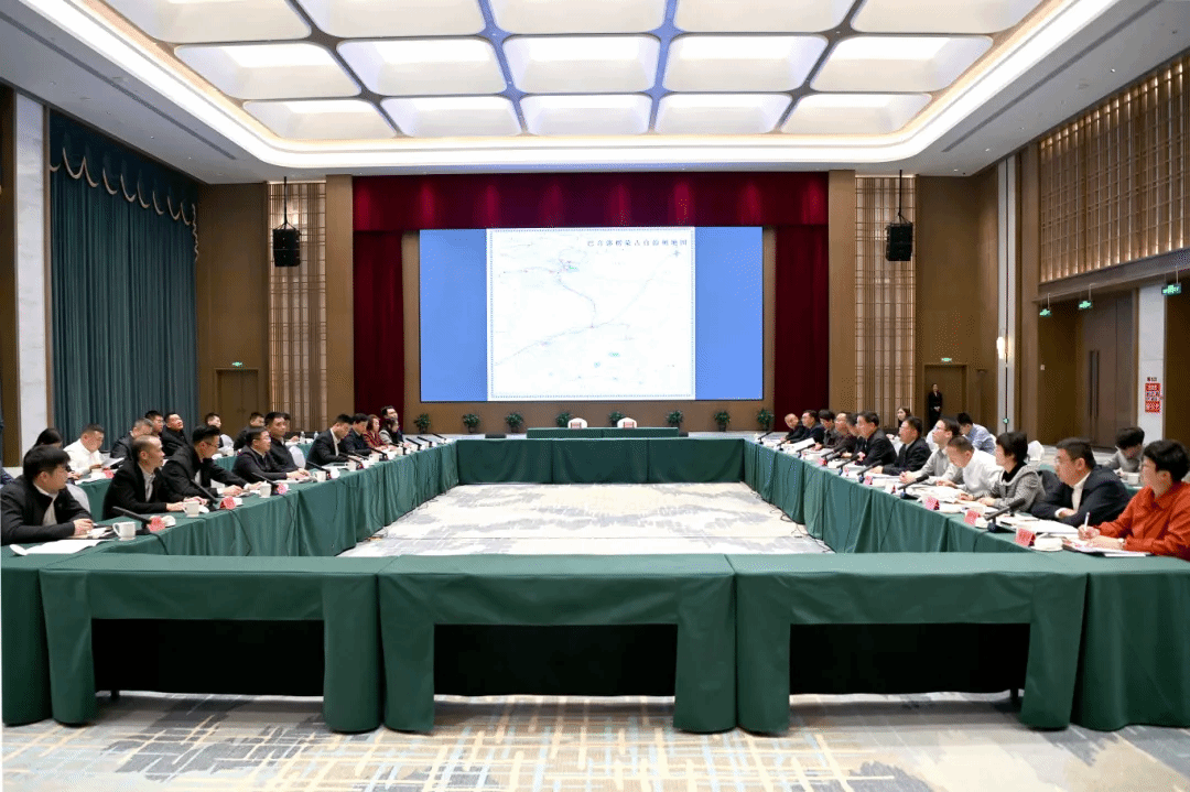 山西建投安裝集團(tuán)黨委書記、董事長(zhǎng)王利民拜會(huì)新疆維吾爾自治區(qū)巴音郭楞蒙古自治州黨委書記任廣鵬