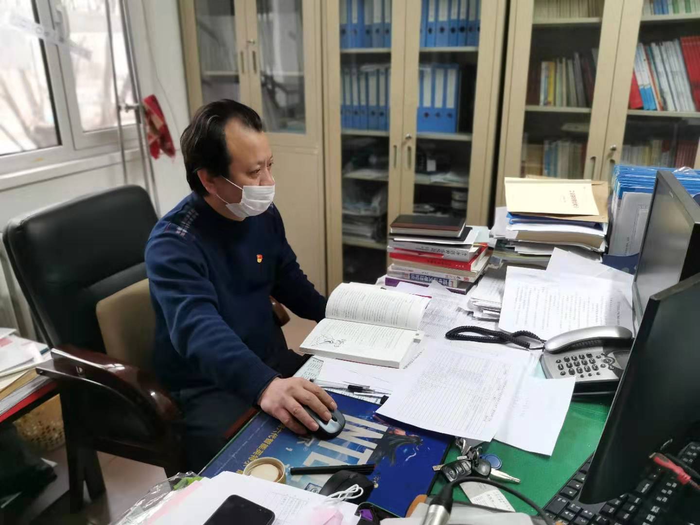 山西建投機(jī)械化集團(tuán)黨員戰(zhàn)斗在“疫”線