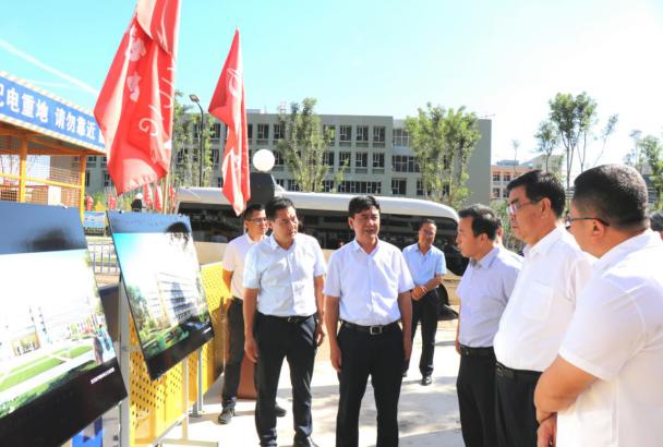 晉中市委書(shū)記在山西建投承建重點(diǎn)工程調(diào)研