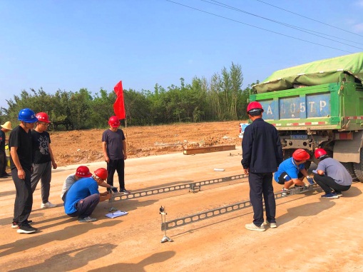 山西建投晉中指揮部在建項(xiàng)目開展路基驗(yàn)收工作