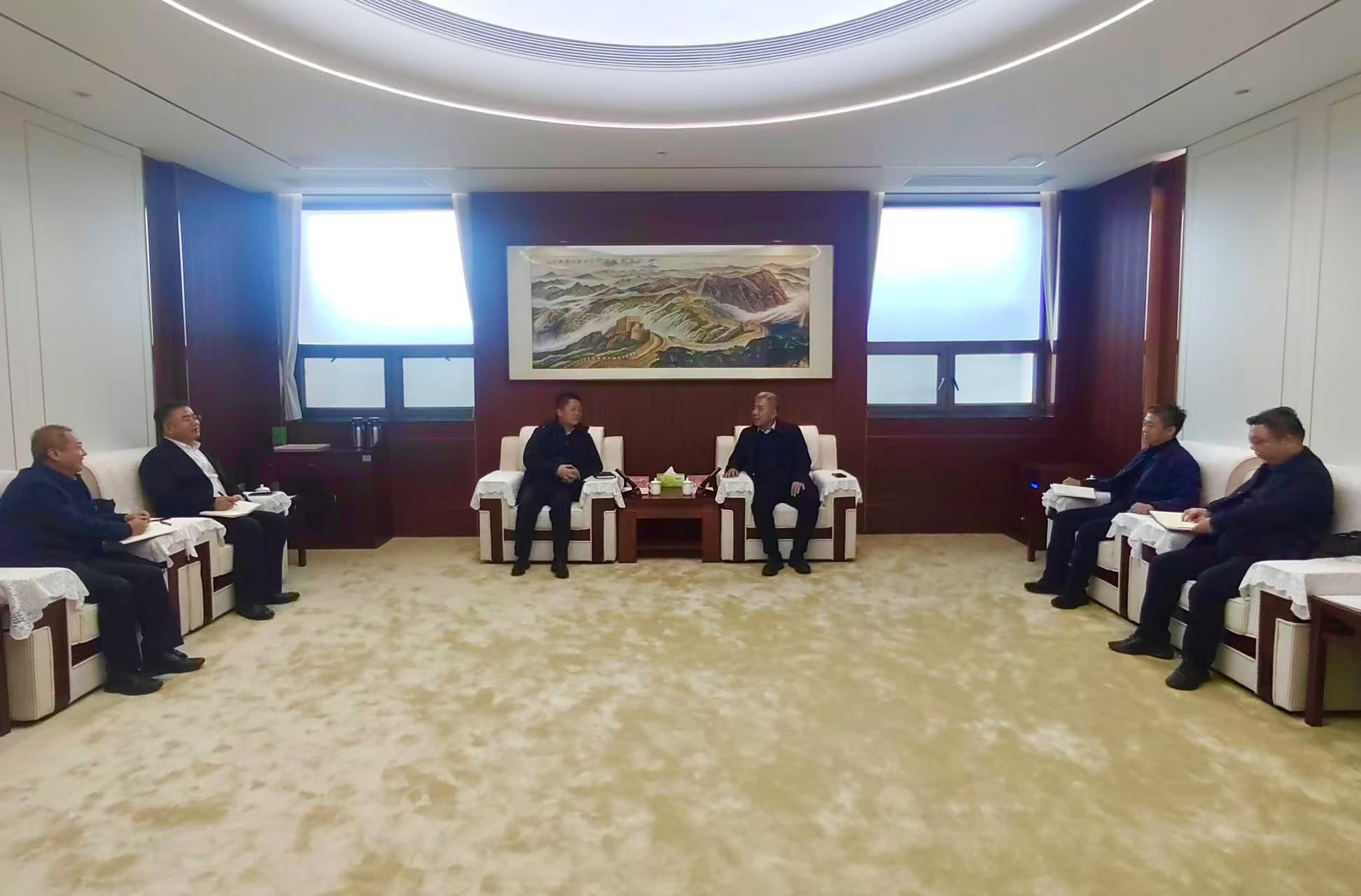 山西建投集團(tuán)與山西省能源局舉行工作會談