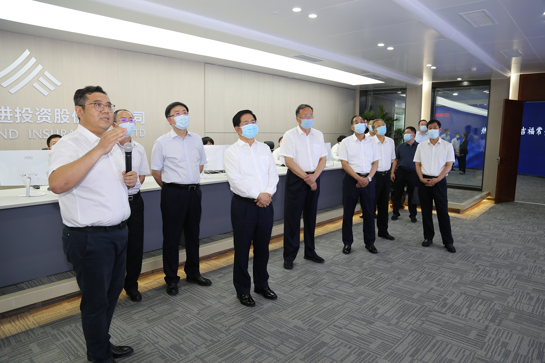 張吉福在省國(guó)資運(yùn)營(yíng)公司調(diào)研