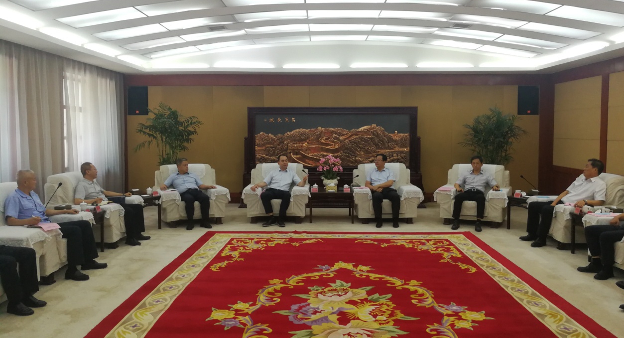 孫波與朔州市委市政府領(lǐng)導(dǎo)會(huì)談