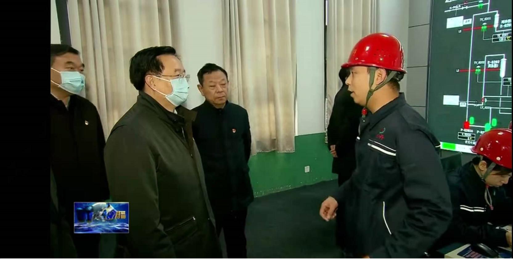 河南省委書記王國生視察山西建投一建集團(tuán)承建的鄲城金丹科技車間廠房項(xiàng)目