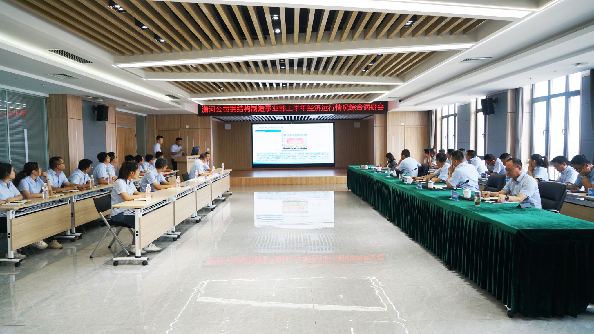 山西建投瀟河產(chǎn)業(yè)公司開展上半年經(jīng)濟運行情況綜合調(diào)研