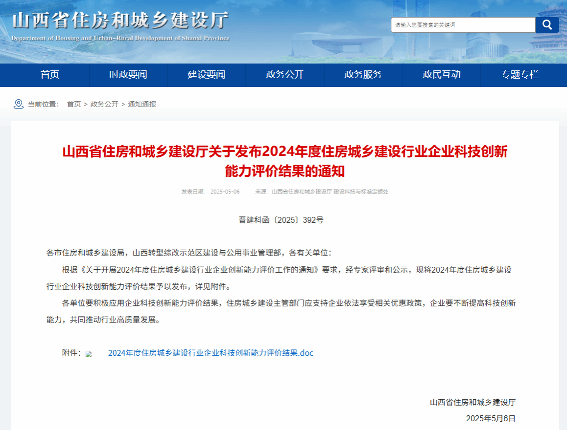 山西建投15家企業(yè)獲評(píng)省級(jí)科技成長型企業(yè)