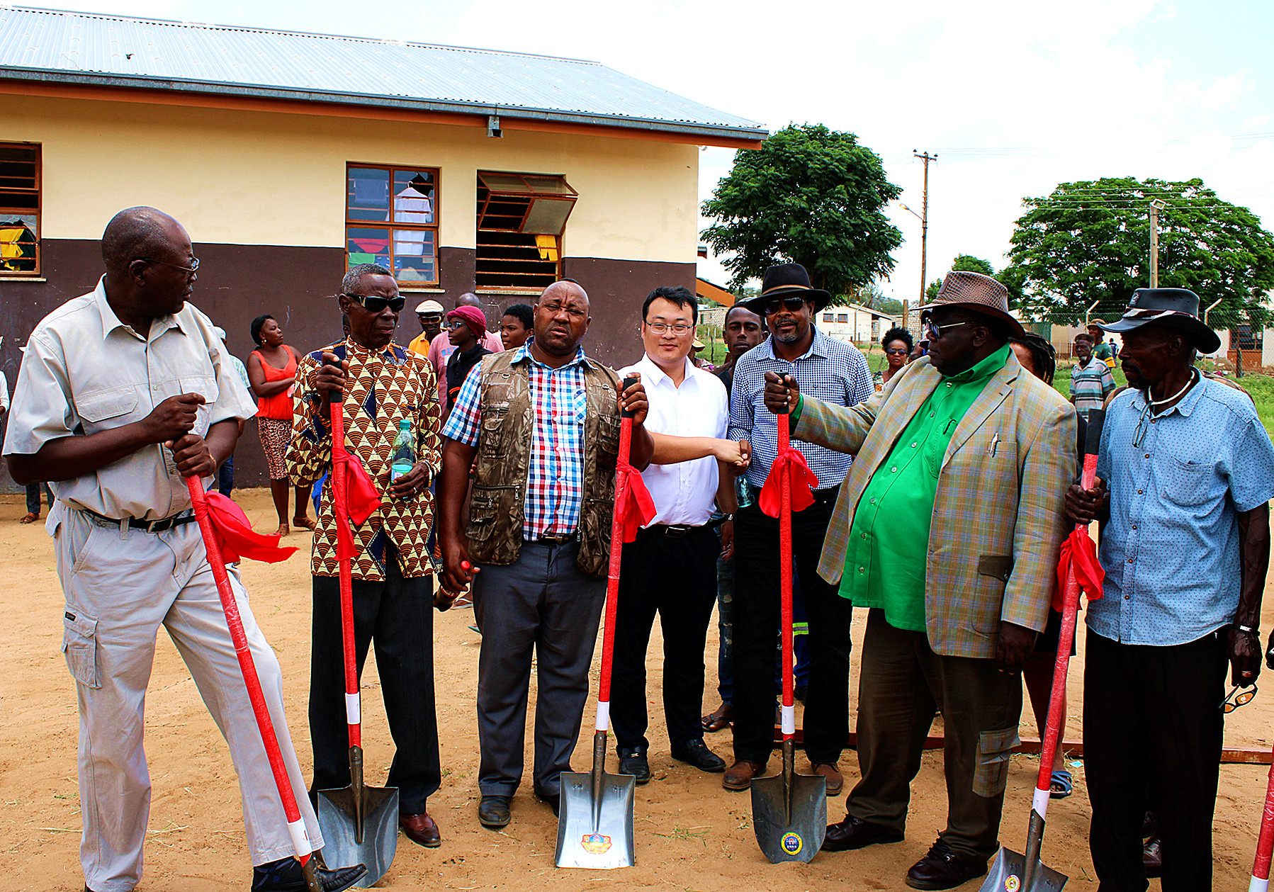 山西建投國合公司承建納米比亞學(xué)校項(xiàng)目開工儀式隆重舉行