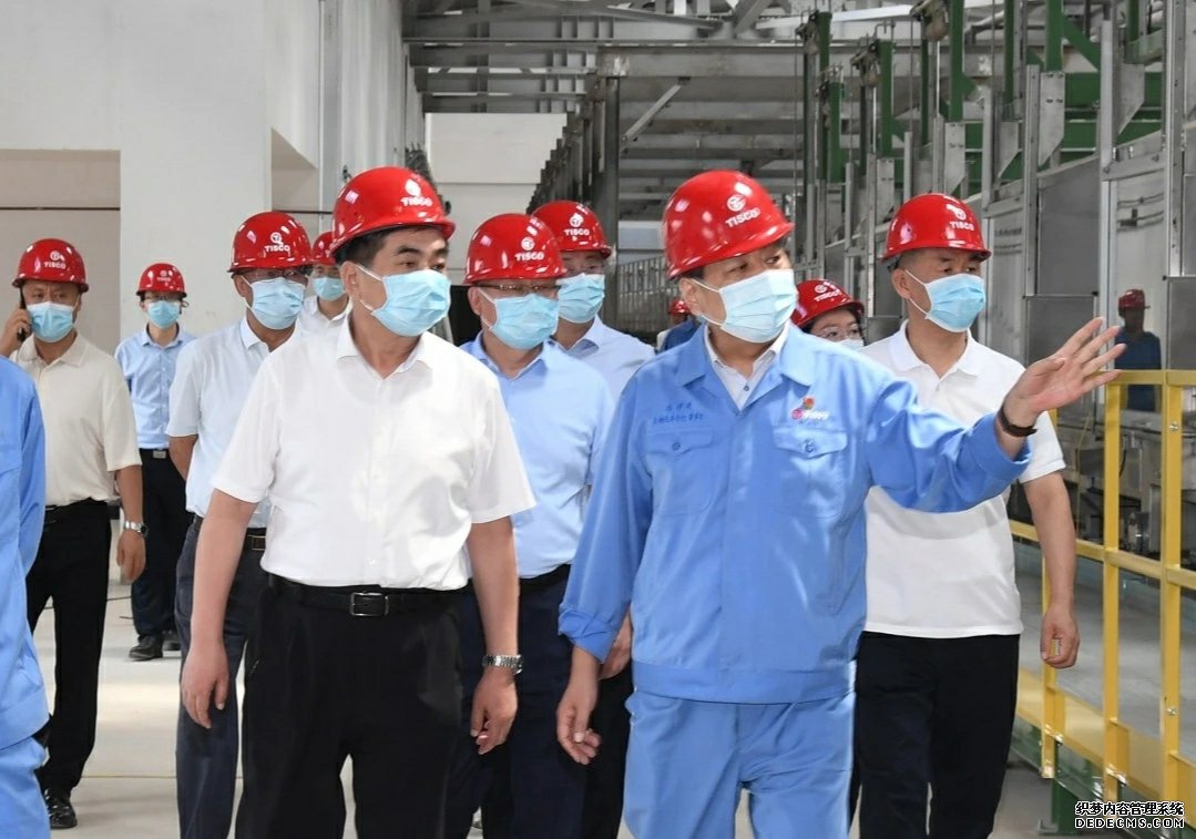 太原市委副書記、市長在山西建投安裝集團太鋼高端碳纖維生產(chǎn)基地三期項目調研