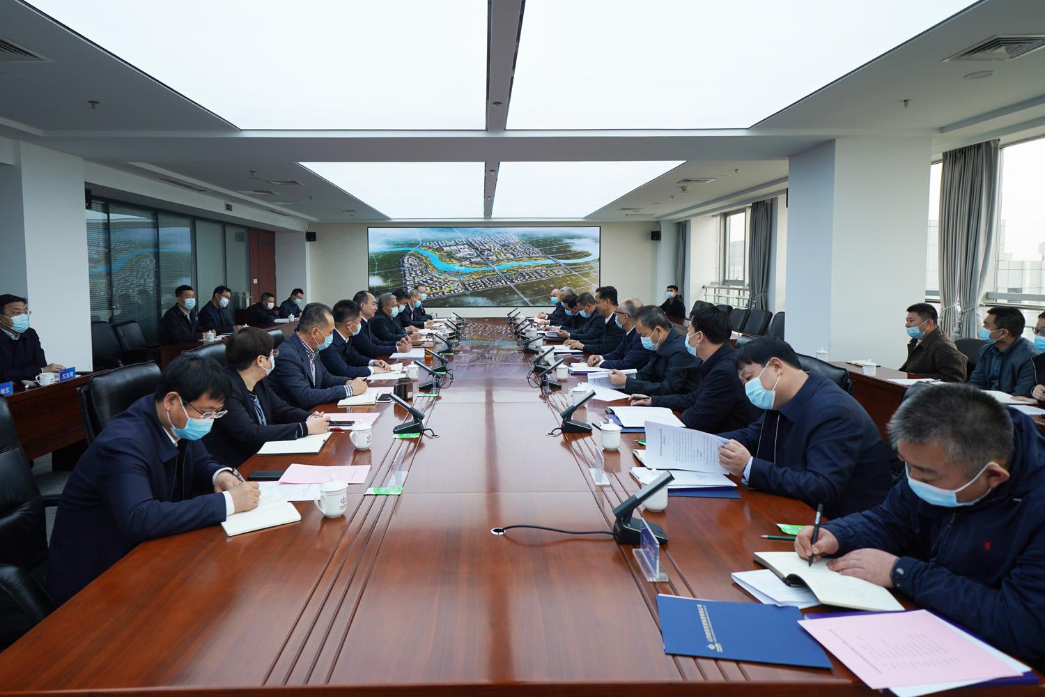 省委常委、大同市委書記盧東亮到山西建投調(diào)研